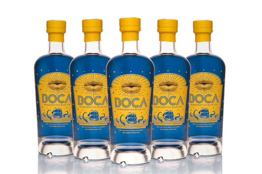 Boca Handcrafted Blue Gin Confezione da 6
